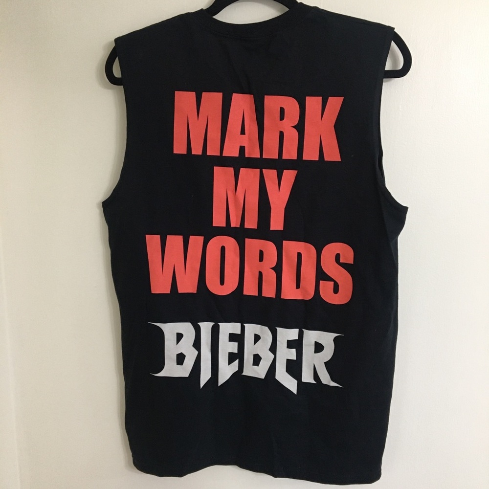 Justin Bieber Purpose tour tank top M